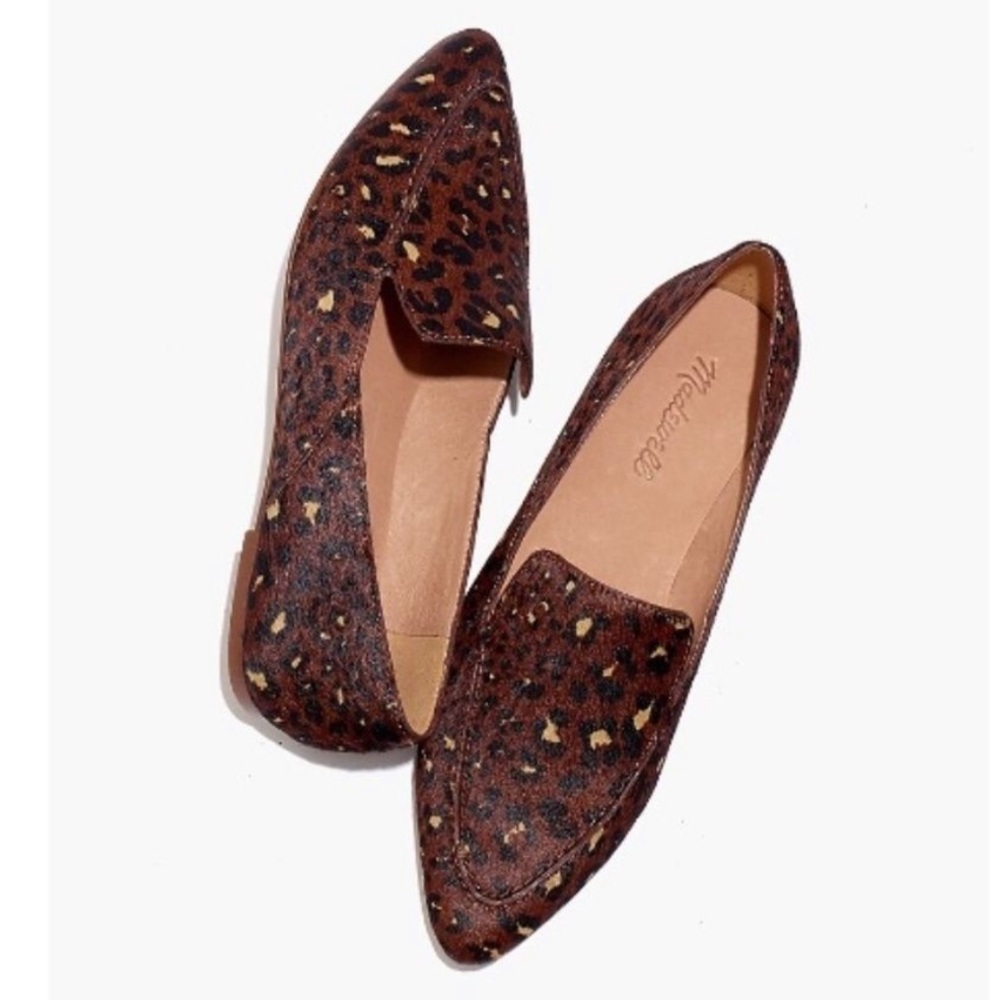 Madewell The Frances Skimmer Calf Hair Flats - Size 5.5 M